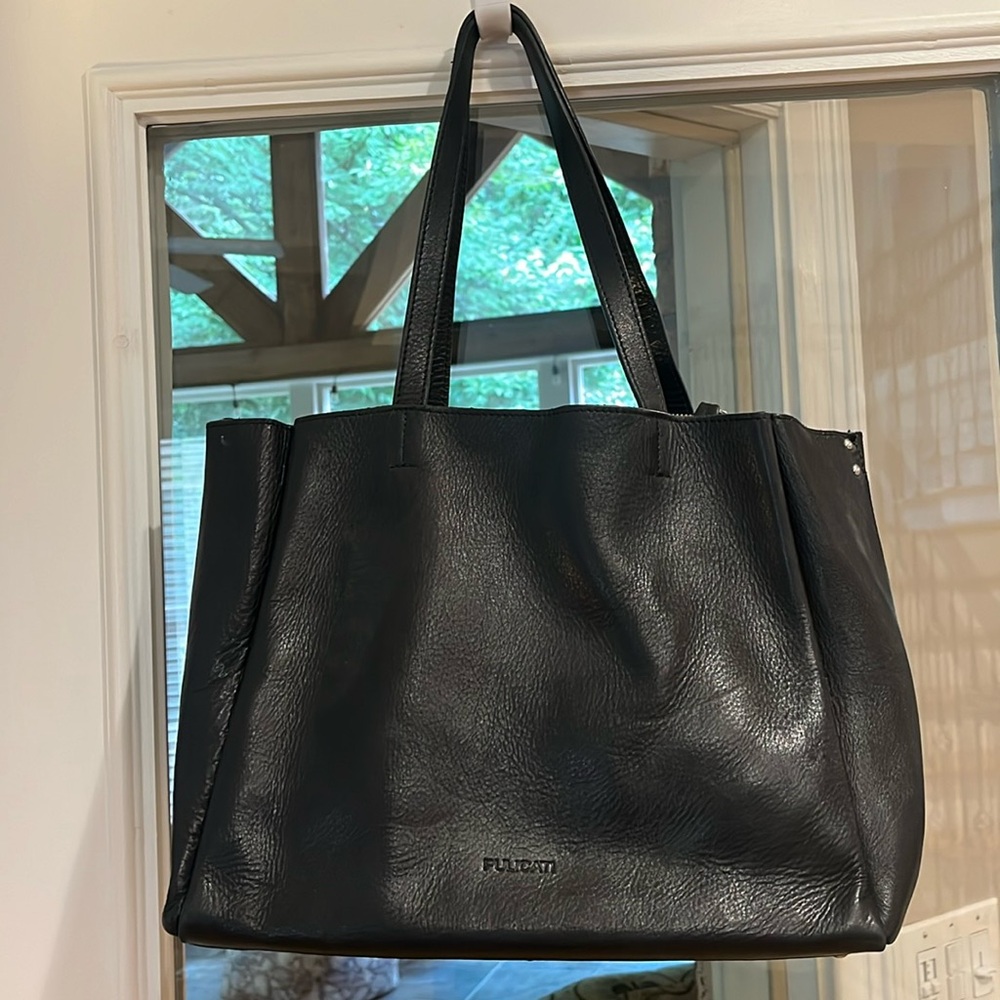 Pulicati Large Italian Leather Satchel